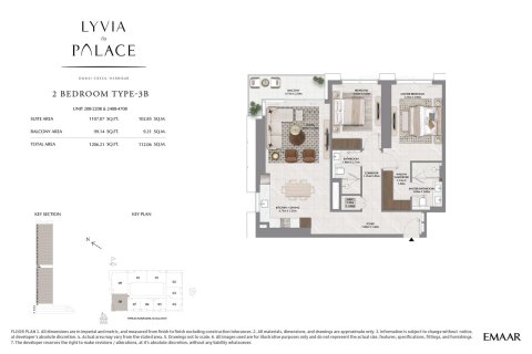 Apartment in Dubai Creek Harbour, Dubai Creek Harbour (The Lagoons), Dubai 1 bedroom, 70 sq.m. № 103514 - photo 3