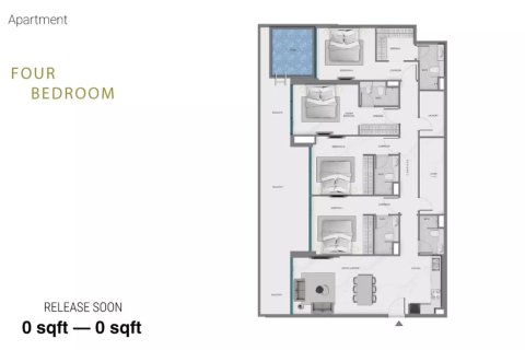 Apartamento en Dubai, 1 dormitorio, 78 m², № 103517 - foto 2