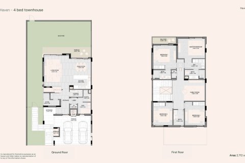 تاون هاوس في Dubai Land, دبي 3 غرف نوم, 212 م² رقم 103513 - صورة 2