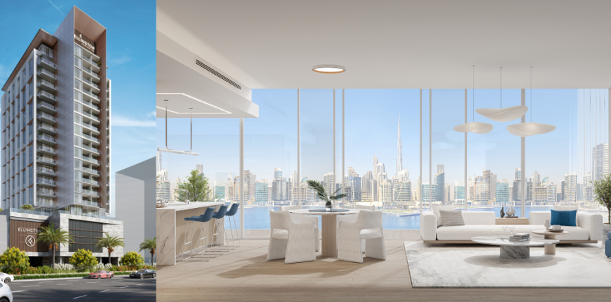 Apartment in Business Bay, Dubai studio, 40.69 sq.m. № 3696