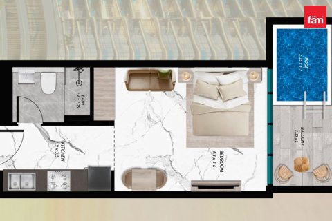 Appartement à Majan, Dubai, 39.9 m², № 8094 - photo 13