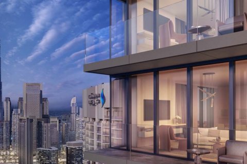 Appartement à PENINSULA FOUR THE PLAZA à Dubai, studio, 49 m², № 118705