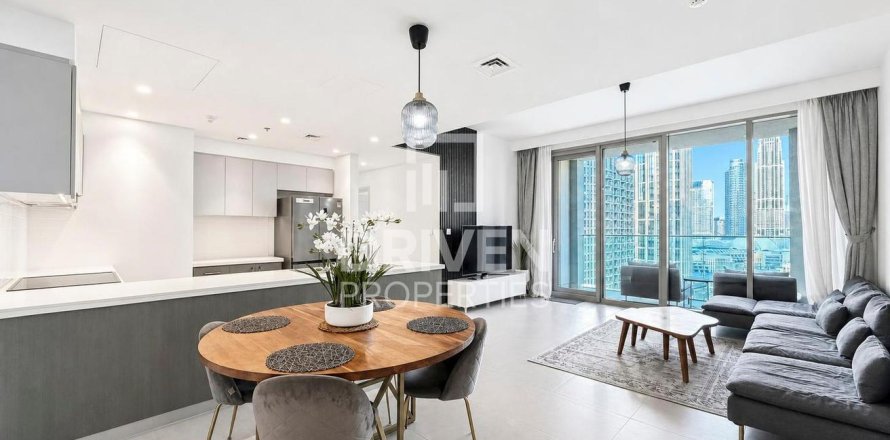 Appartement à Forte, Downtown Dubai (Downtown Burj Dubai), Dubai, 3 chambres, 145.67 m², № 128039