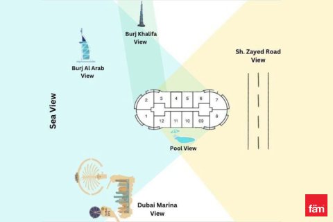 Apartment in Dubai Studio City, Dubai 1 bedroom, 59.5 sq.m. № 83551 - photo 13