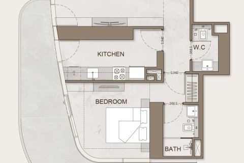 Apartment in Business Bay, Dubai 1 bedroom, 76 sq.m. № 18038 - photo 9