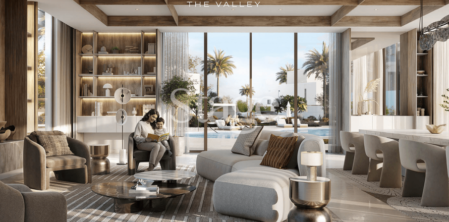 Villa à The Valley, Dubai, 5 chambres, 607 m², № 133195