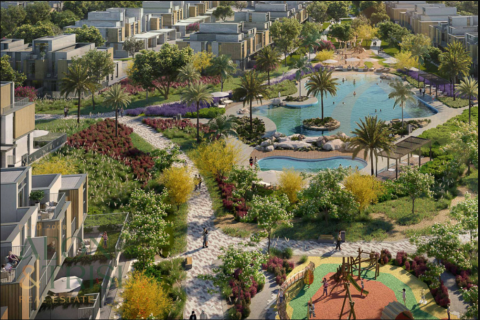 Купить виллу в Мудоне, Дубай: 4 спальни, 248м², № 60695 - фото 1