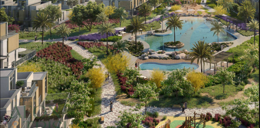 Вилла в Мудоне, Дубай, 4 спальни, 248м², № 60695