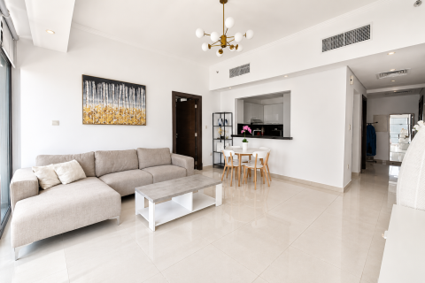 Appartement à Silverene Tower B, Dubai Marina, Dubai, 1 chambre, 77.13 m², № 136423