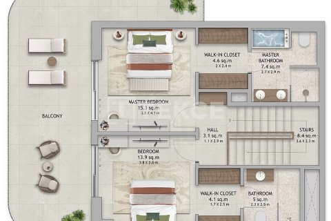 Apartment in Dubai Land, Dubai 3 bedrooms, 186 sq.m. № 11380 - photo 25