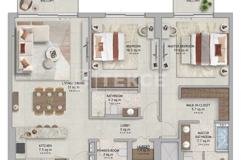 Apartment in Dubai Land, Dubai 3 bedrooms, 186 sq.m. № 11380 - photo 22