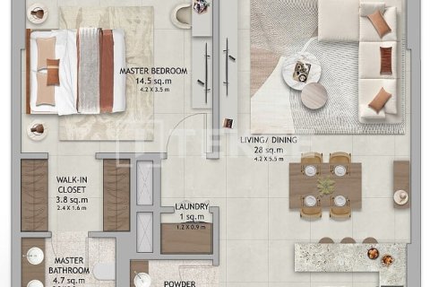 Apartment in Dubai Land, Dubai 3 bedrooms, 186 sq.m. № 11380 - photo 21