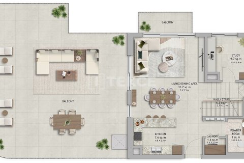 Apartment in Dubai Land, Dubai 3 bedrooms, 186 sq.m. № 11380 - photo 24