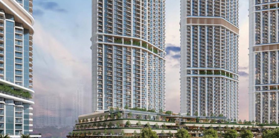 Квартира в Мохаммед Бин Рашид Сити, Дубай, 1 спальня, 77.1м², № 6209