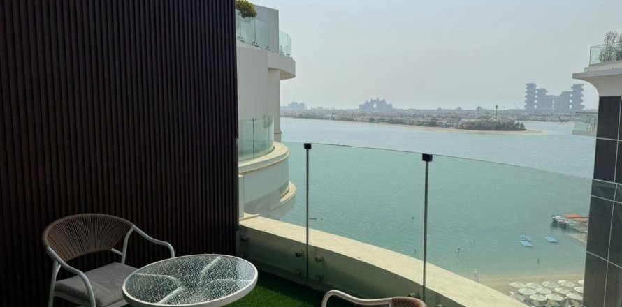 Appartement à Palm Jumeirah, Dubai, 1 chambre, 76.3 m², № 124550