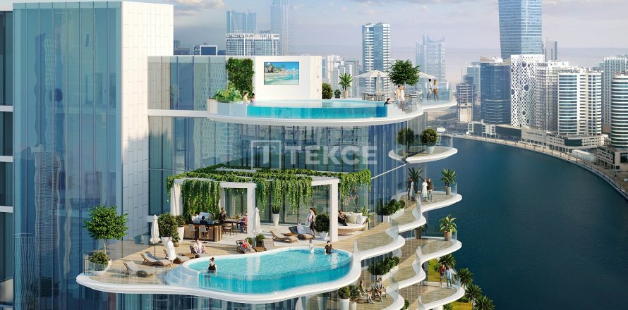 Duplex à Business Bay, Dubai, 4 chambres, 772 m², № 133963
