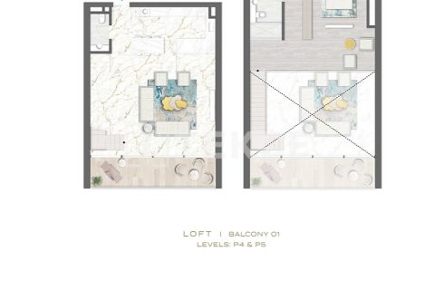 Duplex à Business Bay, Dubai, 4 chambres, 772 m², № 133963 - photo 5