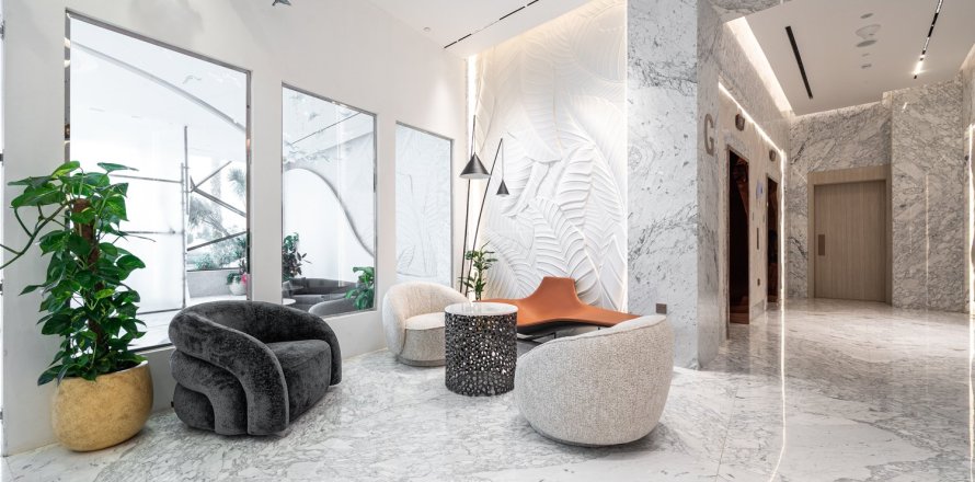 Квартира в Бизнес-Бэе, Дубай, 2 спальни, 110.21м², № 133966