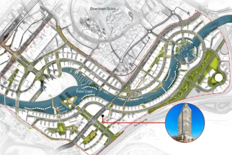 Apartment in Business Bay, Dubai studio, 51 sq.m. № 54050 - photo 3