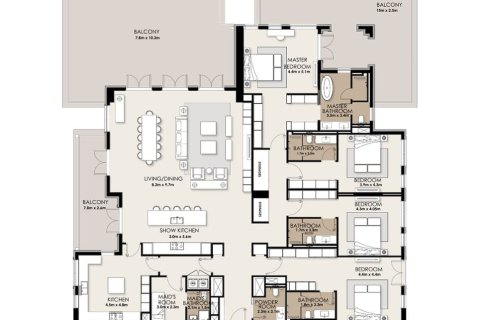 Apartment in Dubai 1 bedroom, 101 sq.m. № 103598 - photo 7