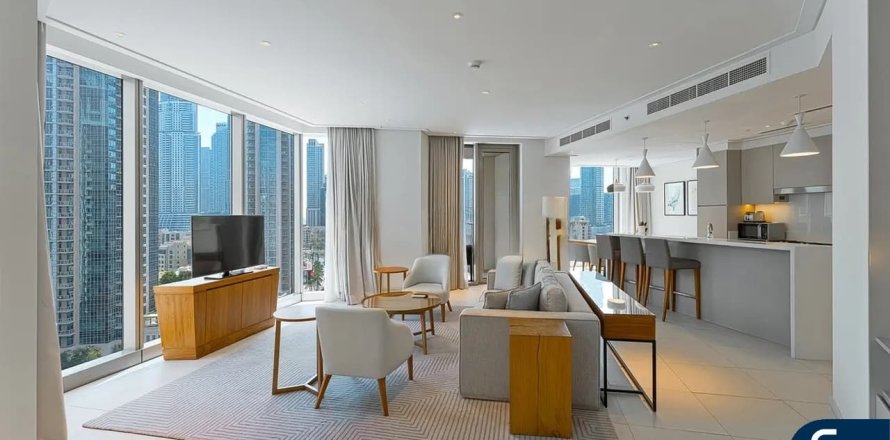 Квартира в Даунтаун Дубай (Даунтаун Бурдж Дубай), Дубай, 3 спальни, 187м², № 75361