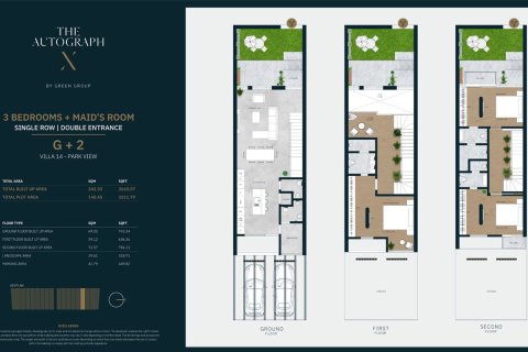 Apartment in Jumeirah Village Circle, Dubai 3 bedrooms, 242 sq.m. № 103647 - photo 2