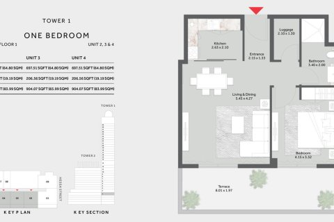 Apartment in Jumeirah Village Circle, Dubai 2 bedrooms, 87 sq.m. № 103646 - photo 2