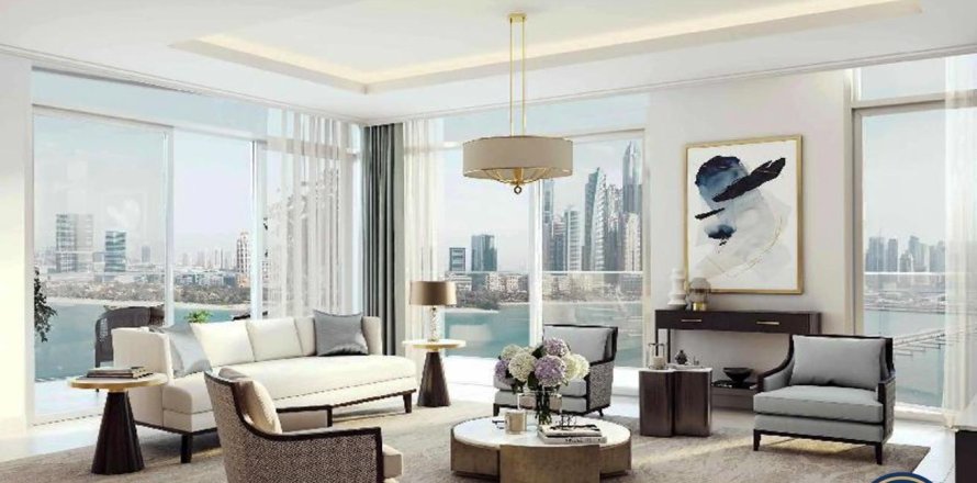 Apartamento en EMAAR Beachfront, Dubai Harbour, Dubai, 2 dormitorios, 120 m², № 45900