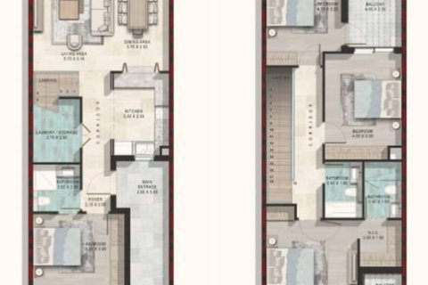 تاون هاوس في Dubai Land, دبي 4 غرف نوم, 215 م² رقم 103627 - صورة 3