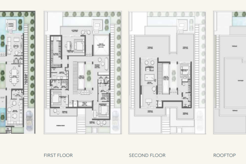 Villa en Mohammed Bin Rashid City, Dubai, 4 dormitorios, 310 m², № 103623 - foto 28
