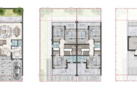 Adosado en DAMAC Hills (Akoya by DAMAC), Dubai, 4 dormitorios, 145 m², № 103622 - foto 2