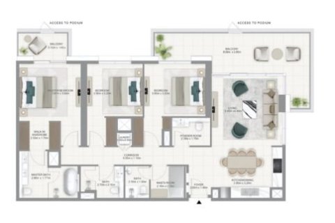 Apartamento en Dubai Hills Estate, Dubai, 1 dormitorio, 81 m², № 103634 - foto 12