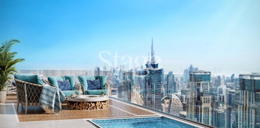 Appartement à AL HABTOOR TOWER à Al Habtoor City, Business Bay, Dubai, 1 chambre, 91 m², № 53925