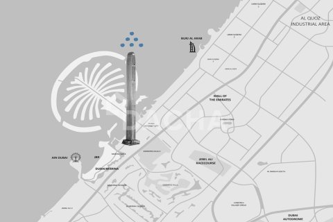 Apartamento en Dubai Marina, Dubai, 2 dormitorios, 187 m², № 105257 - foto 2