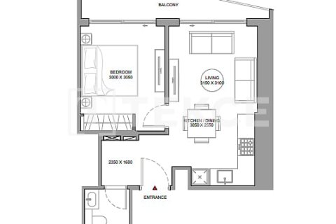 Apartment in Jumeirah Lake Towers, Dubai 1 bedroom, 52 sq.m. № 16916 - photo 15