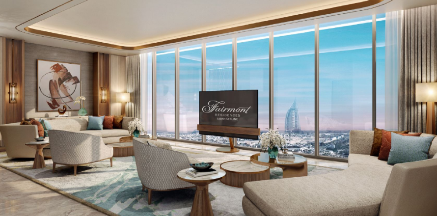 Квартира в Al Sufouh, Дубай, 2 спальни, 139.35м², № 3973