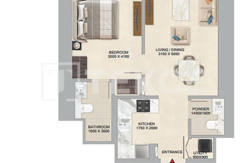 Купить квартиру в Джумейра Лейк Тауэрс, Дубай: 1 спальня, 64м², № 69162 - фото 18