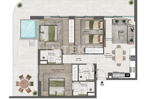 Appartement à Dubai, 3 chambres, 142 m², № 123976 - photo 18