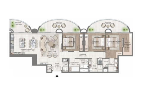 Apartment in Downtown Dubai (Downtown Burj Dubai), Dubai studio, 44 sq.m. № 92549 - photo 10