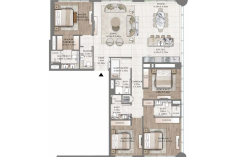 Apartment in Downtown Dubai (Downtown Burj Dubai), Dubai studio, 44 sq.m. № 92549 - photo 11