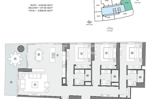 Apartment in Dubai Marina, Dubai 1 bedroom, 78 sq.m. № 4274 - photo 28