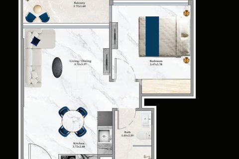 Appartement à Dubai Sports City, Dubai, 1 chambre, 48 m², № 47440 - photo 23
