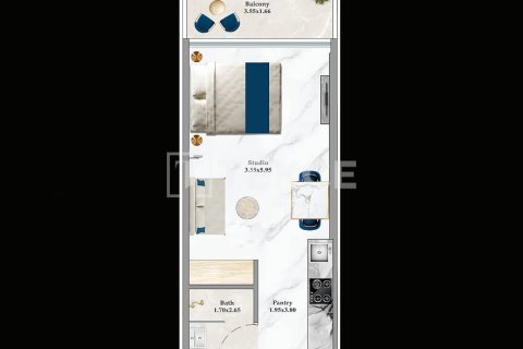 Appartement à Dubai Sports City, Dubai, studio, 40 m², № 47439 - photo 21