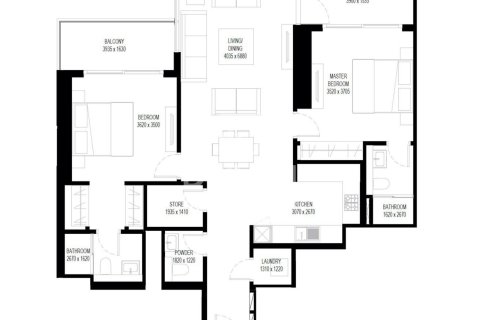Appartement à Sobha Hartland, Mohammed Bin Rashid City, Dubai, 2 chambres, 118 m², № 18756 - photo 11