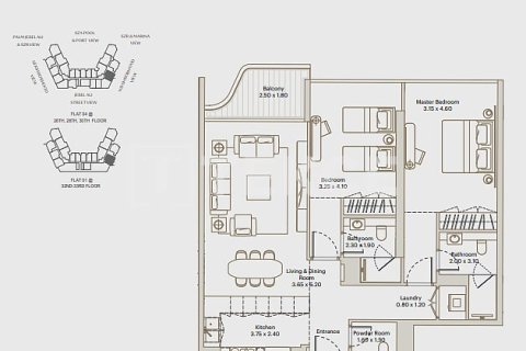 Apartment in Jebel Ali, Dubai 2 bedrooms, 100 sq.m. № 95860 - photo 12