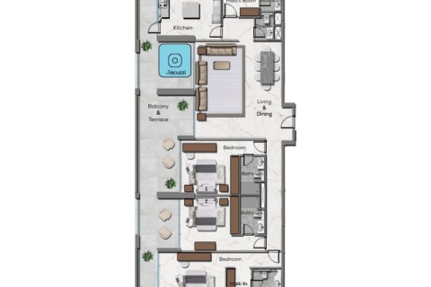 Apartment in Business Bay, Dubai studio, 52 sq.m. № 92454 - photo 8