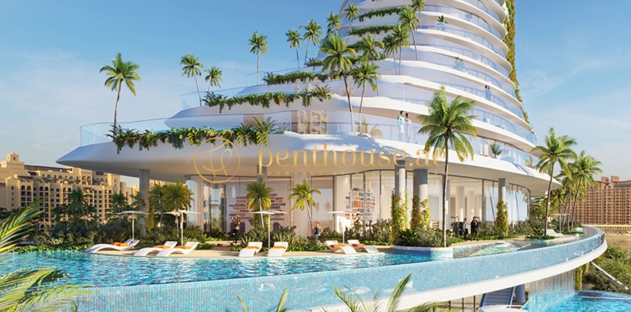 Apartamento en Palm Jumeirah, Dubai, 2 dormitorios, 461 m², № 72604