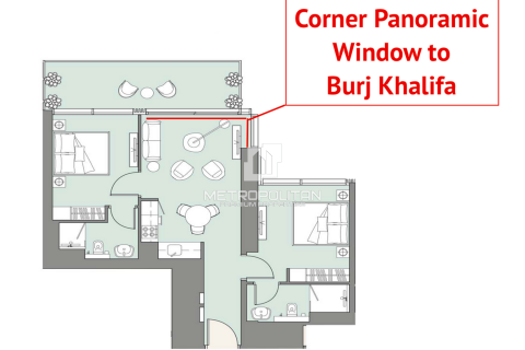 Appartement à Business Bay, Dubai, 2 chambres, 82 m², № 8838 - photo 14