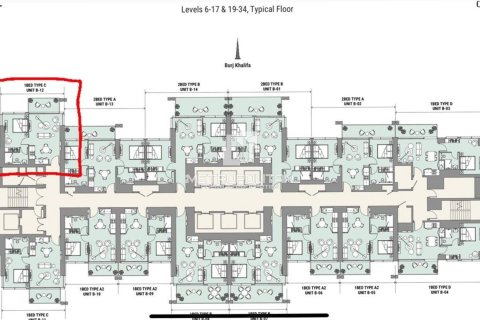 Apartment in Business Bay, Dubai 1 bedroom, 58 sq.m. № 8839 - photo 11