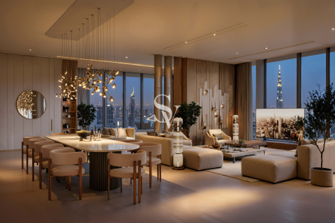 Penthouse in DWTN Residences in Business Bay, Dubai 3 bedrooms, 440 sq.m. № 68974 - photo 2